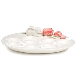 БЛЮДО ДЛЯ 8 ЯИЦ LEFARD "SUNDAY" 23*21*5,5 СМ