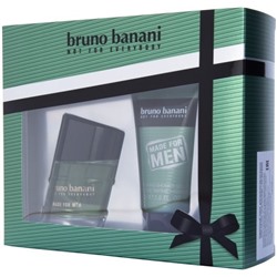 BRUNO BANANI MADE FOR MAN набор (т.в.30мл+гель д/ душа50)