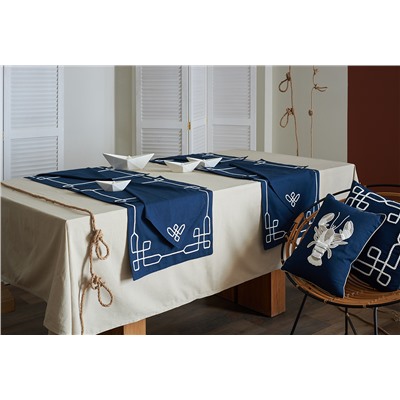 Салфетка сервировочная Navy story из коллекции Sea treasures, 45х45 см