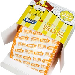 Водонепроницаемые детские лейкопластыри с рисунками ЗВЕРЕЙ, Набор 120 шт.