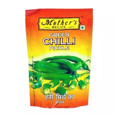 Пикуль Зеленый Чили (200 г), Green Chilli Pickle, произв. Mother's Recipe