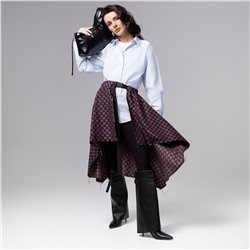 Юбка-килт с необработанными краями, Игра теней