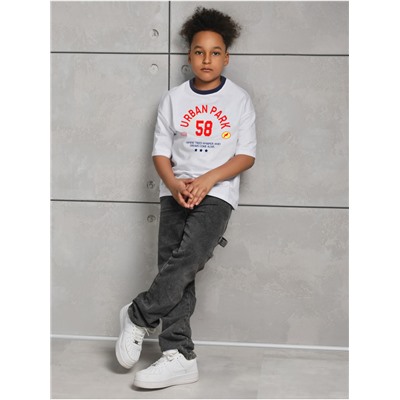 Футболка "Рико" белый Мальчик