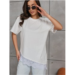 Футболка "Люкс" Экрю женская