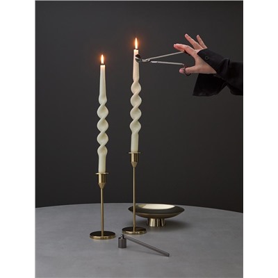 Набор аксессуаров для свечей графитового цвета из коллекции Essential