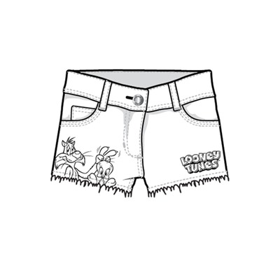 Шорты джинсовые для девочки