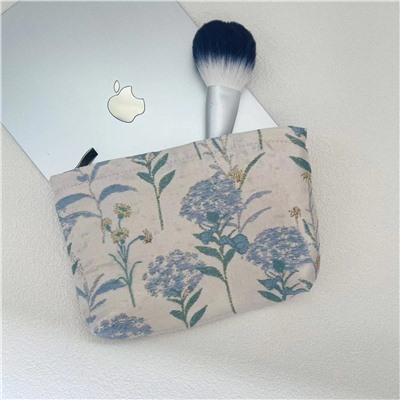 Brand handheld capacious cosmetic bag, travel bag, storage system, small clutch bag, liner, high-end