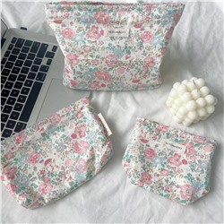 Fresh cute capacious cosmetic bag, cloth bag, storage system, shoulder bag, small clutch bag