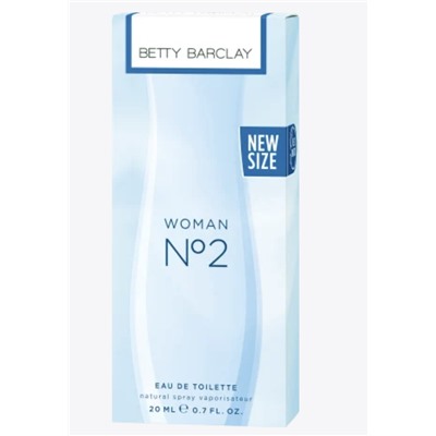 Betty Barclay Woman No. 2 Eau de Toilette, 20 ml Туалетная вода, 20 мл