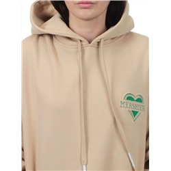 2805 BEIGE Худи женское (95% хлопок, 5% спандекс)