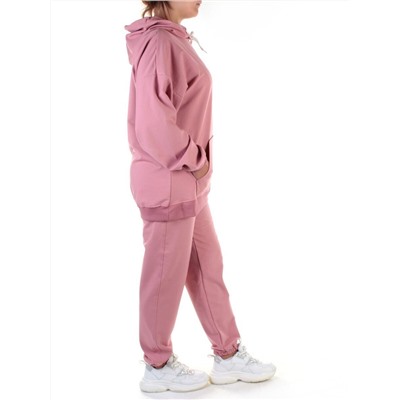Y314-2 PINK Спортивный костюм женский (100% хлопок)