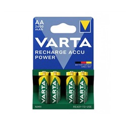 Аккумулятор Varta Power ACCU 5716 (R06) 2600mAh R2U Ni-Mh BL-4 (акк-р 1.2В)