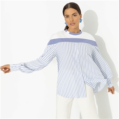 Свитшот комбинированный, Всплеск эмоций (blue)