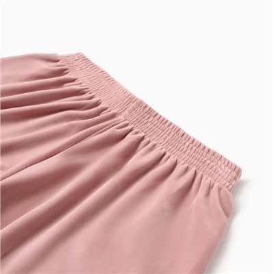 Костюм женский (футболка и шорты) KAFTAN Plushy р. 52-54, розовый