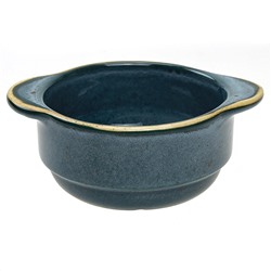 "Blu Reattivo" Бульонница фарфоровая "Brodo" 0,3л, д11,5см, h5,5см (Россия)