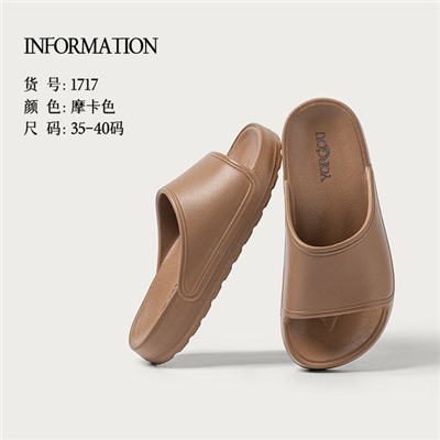 Slide, slippers, summer non-slip footwear indoor, soft sole