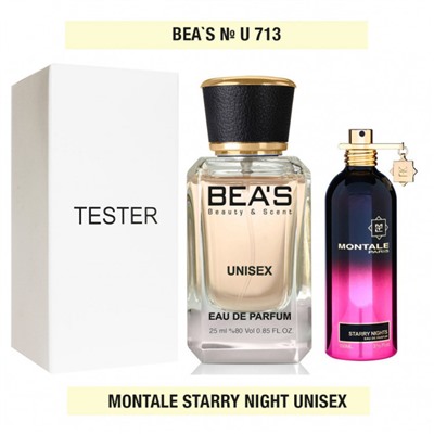 Tester Beas U713 Montale Starry Nights edp 25 ml, Парфюм унисекс Beas U713 создан по мотивам аромата Montale Starry Nights