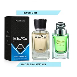 Beas M234 Gucci By Gucci Sport Men edp 50 ml, Парфюм мужской Beas M234 создан по мотивам аромата Gucci By Gucci Sport