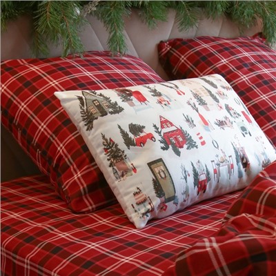 Подушка декоративная новогодняя Этель Christmas moments 60*40 см