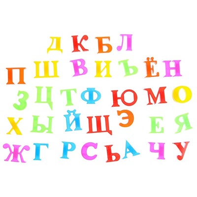 Обучающий набор «Составь слово: магнитные буквы с карточками», по методике Монтессори