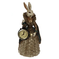 GAEM Фигурка декоративная "Зайка" с часами (LR44x1), L12 W9,5 H24 см, 2в.