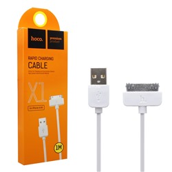 USB-кабель hoco X1 Cable Rapid Charging For iPhone 4 / 4s 1 м