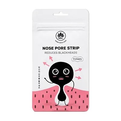 NSC Полоски для носа очищающие, 5шт