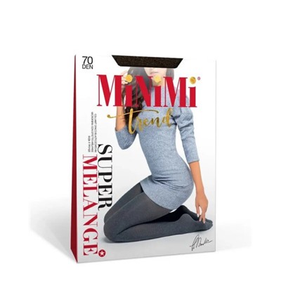 Колготки теплые, Minimi, Melange 70 оптом