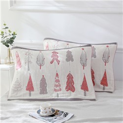 Муслиновая мягкая дышащая наволочка 52*75cm