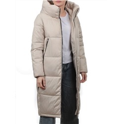 868 LT. BEIGE Пальто зимнее женское (170 гр. холлофайбер)