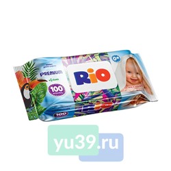 Салфетки детские влажные RIO Чистота и Комфорт. Premium 100 шт