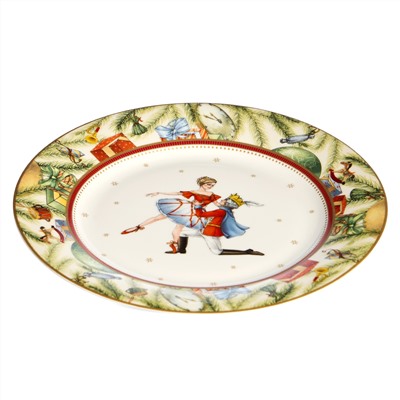 ТАРЕЛКА ЗАКУСОЧНАЯ LEFARD "ЩЕЛКУНЧИК" 20,5 СМ (КОР=18ШТ.)