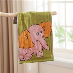 Муслиновое дышащее  мягкое полотенце 25*50