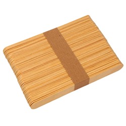 Шпатель медицинский, деревянный, шлифованный, 150×18×1.8, 100 штук в упаковке