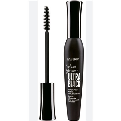 1 Bourjois Тушь для ресниц Volume Glamour Ultra Black Черная  (610)