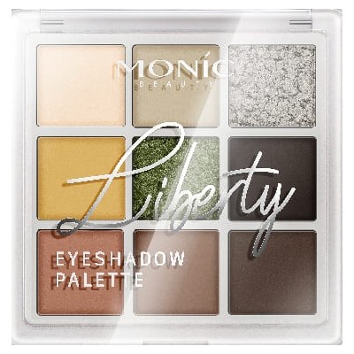 MONIC BEAUTY Тени для век 9 цв Liberty 01 Wild West Story