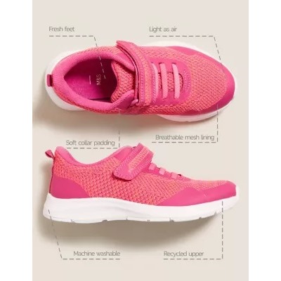 Kids' Freshfeet™ Riptape Trainers (5 Small - 3 Large)