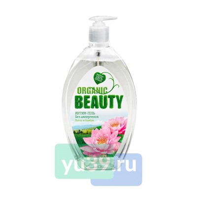 Интим-гель Organic Beauty Лотос и бамбук, 500 мл.
