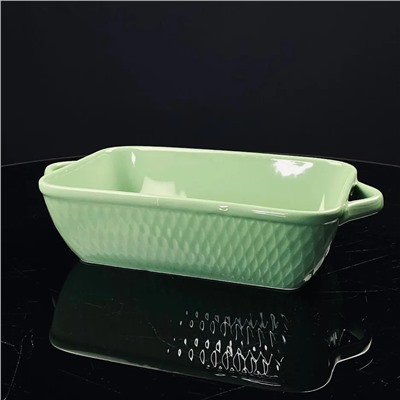 118-089 Прямоугольное блюдо для запекания 24см в под.уп.(х12)Фарфор