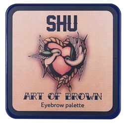 SHU Палетка для макияжа бровей ART OF BROWN №201