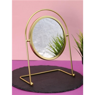 Зеркало настольное GIRLY "Golden sun", yellow