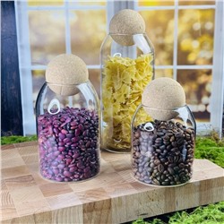 160-226 Банка для сыпучих продуктов 1100мл (х12)Стекло