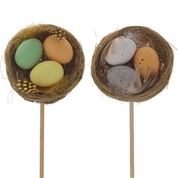 GAEM Изделие декоративное (вставка) "Гнездо пасхальное" (6*3), L6 W3 H23 см, 2в.
