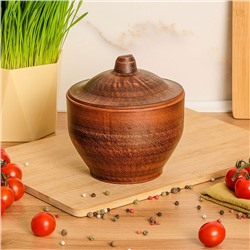 Горшок для запекания 0,85 л; высота - 14 см, ширина - 13 см, длина - 13 см 69-060