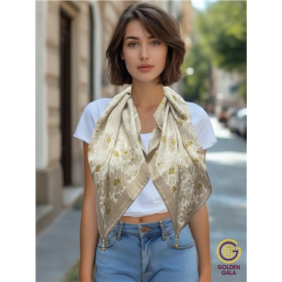 Платок на шею с украшением Артикул 2455/17