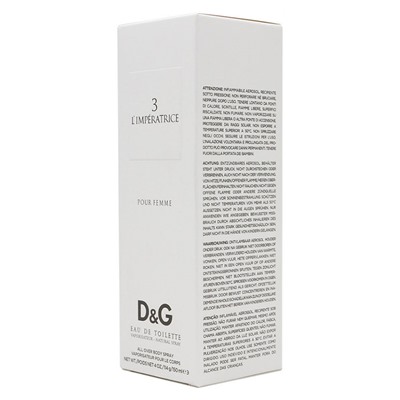 Дезодорант Dolce & Gabbana №3 L'imperatrice For Women deo 150 ml в коробке