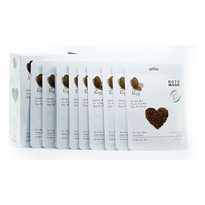 Маска + крем для лица, шеи и зоны декольте Rosel Cosmetics Chocolate Mask Face 36 + 6 g