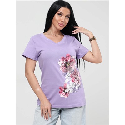 Футболка Вейгела сиреневый ИвК