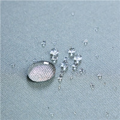 СКАТЕРТЬ КРУГЛАЯ "ЛИСТЬЯ МОРРИСА"190 СМ ,100% ХЛОПОК ,СИНИЙ, ТВИЛ, ПРОПИТКА