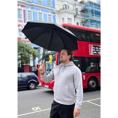 G938-01 Black (Черный) Зонт мужской полуавтомат Fulton